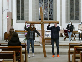 Firmvorbereitungsgottesdienst in St. Crescentius (Foto: Karl-Franz Thiede)